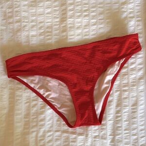 Size small red bikini bottom from Shade&Shore